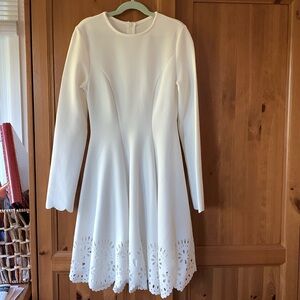 White long sleeve dress